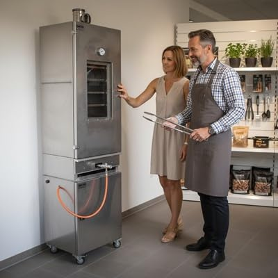 Smoker Cabinet Thick Smoki Stainless Steel V2A/1.4301