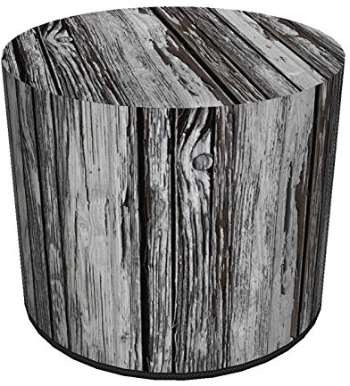 Bertoni Sitzhocker in Baumstamm Optik aufblasbar Garten Hocker Lounge Bodenkissen Sessel Sitzsack (Fiord)