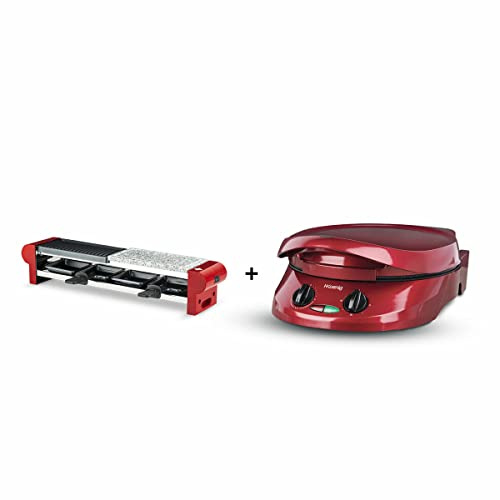 H.KOENIG RP4 APPAREIL A RACLETTE PIERRE + TRT180 TART EXPRESS CUISEUR GRILL ET PLANCHA