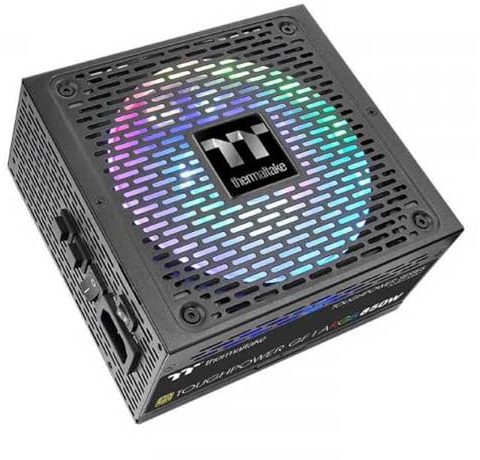 Thermaltake Toughpower GF1 ARGB 850W PC Netzteil | 80 Plus Gold | Vollmodular ATX | Riing Duo 140mm ARGB Lüfter | Smart Zero Fan (sehr leise)