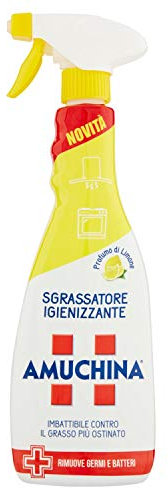 Amuchina Detergente Sgrassatore Limone Spray, 750ml