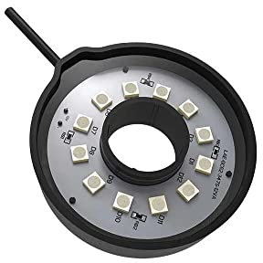 allpondsolutions Underwater LED Pond Light Ring Submersible Light for Outdoor Water Features, Small Pond Fountains, Garden Decorations