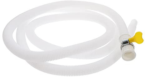 Uonlytech Flexible semi-Automatic Extension Tube Washing Machine Tube Hose polyethylene Thicken air Conditioner Drain Hose Lengthen Flexible Drain Piping kit use Tube Suite