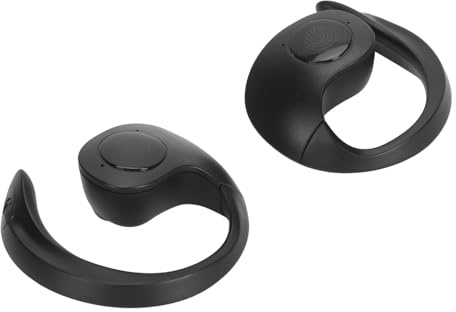 Bewinner Sprachübersetzer Bluetooth-Ohrhörer für 144 Sprachen, Zwei-Wege-Übersetzung mit App, Kabellose Ohrbügel (Schwarz)
