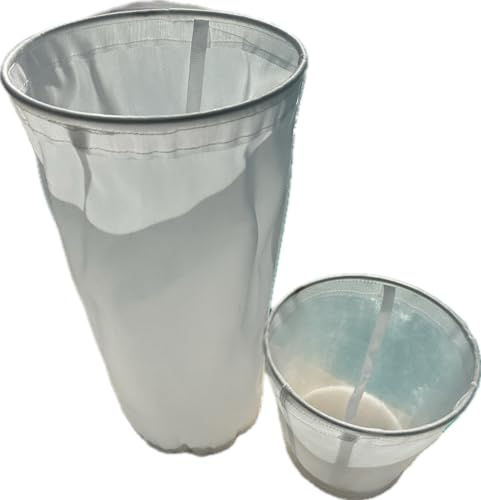 EasyFilter Poche 20 microns avec Bague de Maintien intégrée Compatible Desjoyaux + Panier Skimmer préfiltre