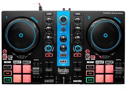 Hercules DJ Control Inpulse 200 MkII (Blue Edition)