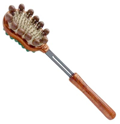 FOYTOKI Martillo de Masaje de Madera Creativo Accesorio Natural Que Mejora el Sistema y Promueve la Circulación para Espalda y Cuello Adecuado como Obsequio
