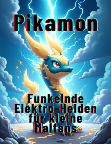 Pikamon : Funkelnde Elektro-Helden für kleine Malfans