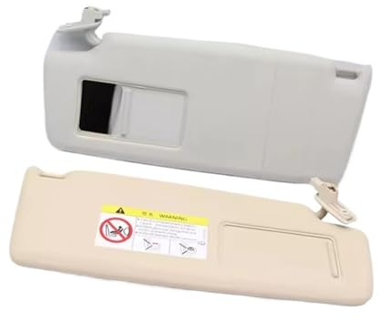 Sostituzione Visiera Visiera Parasole Per Interni Auto Per VW Per Tiguan 2009-2015 Con Specchio E Lampada, Accessori Per Visiera Parasole Anteriore(Beige Only 1 Right)