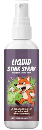 Spray | 50 ml extra stark, roliga och originella leksaker för pranks - rolig hoax - för familjekontor, fester, halloween, jul, resor, skrämmande skämt, avlopp