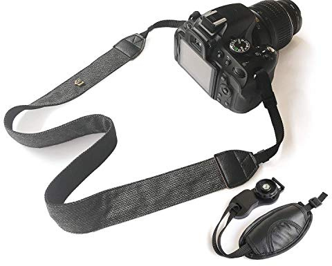 Bestele Kamera gurt Nacken Schulter Umhängeband Schultergurt Gürtel Tragegurt für Alle DSLR/SLR/Nikon/Canon/Sony/Lumix/Fujifilm/Ricoh/Samsung/Pentax ETC/Olympus Kamera