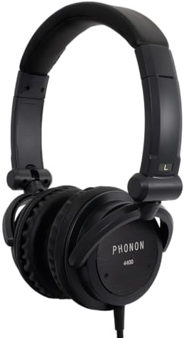PHONON Casque Hi-FI Pliable 4400, Utilisation Mobile Ultime, DJ, Monitoring Studio