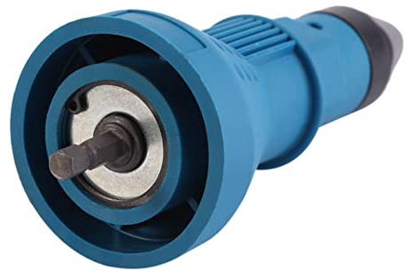 Pistola de remachado para Taladro Compatible con Herramientas eléctricas 1,5 N·m+, Ligera y portátil, Ideal fábrica, Bricolaje carpintería