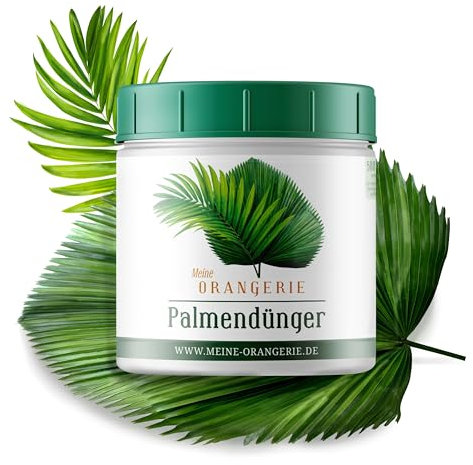 Meine Orangerie Palmendünger [500g] - Hochwirksamer Profi-Dünger - Made in Germany - Premium Pflanzendünger für Palmen - Konzentrierte Nährstoffdosierung abgestimmt auf die Bedürfnisse von Palmen