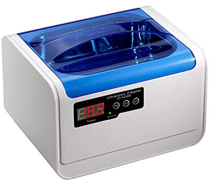 Máquina limpiadora ultrasónica, Limpiador ultrasónico Profesional de Joyas, 47,3 onzas (1400 ml), Limpiador ultrasónico Digital calentado para Limpiar anteojos, Relojes, dentaduras postizas