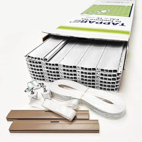 Kit Tapparella Avvolgibile in PVC- Fai da te. Made in Italy. Facile da ridimensionare (L140X250 H - COL.36) varie misure,9 colori, corredata di cinta e scorricinta.