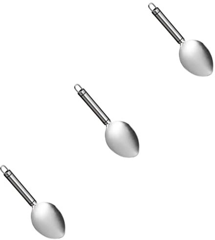 OKUMEYR 3 Piezas Herramienta para Cortar Mangos Herramienta para pelar Mangos Aguacate Accesorios Cocina Accesorios de Cocina Cortador de Mango artilugio de Fruta Acero Inoxidable Silver