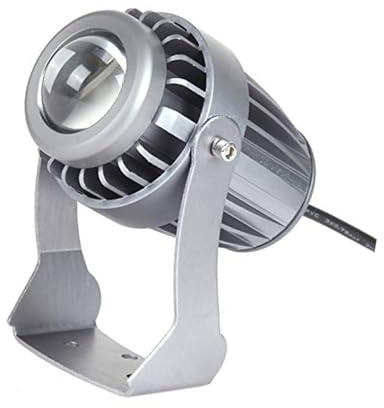 GUODDM Faretto A LED con Fascio Luminoso, Proiettore A LED per Esterni da 10 W, Faretti A LED Impermeabili IP67, Fascio Luminoso Stretto(Warm White)