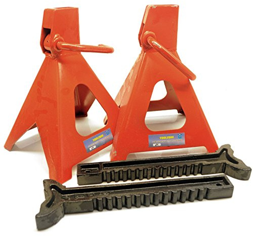 6 Tonne Chandelles Chariot Support Voiture Jack 1 Paire 6000kg TE147
