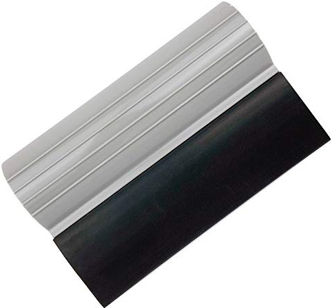 ECOmorning 4 Inch Mini Squeegee Silicone Squeegee with Rubber Water Blade, Anti-Slip Handle for Car Wraps, Window Tint, and Cleaning Bathrom or Kitchen Sink