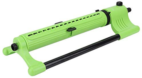 Restokki Aspersor automático, Aspersor oscilante, Aspersor oscilante, Aspersores para césped Oscilante, Aspersor oscilante oscilante Ajustable Herramienta de jardinería de riego automático