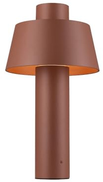 SLV Stehleuchte 1007583 / Außen-Beleuchtung für Wege, Wände, Eingänge, LED Outdoor Garten-Lampe / E27 IP65 13W rost