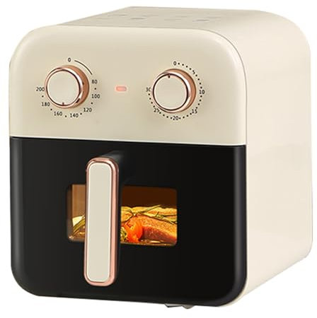 Nueva freidora de aire for el hogar con multifunción visual, gran capacidad, horno eléctrico completamente automático y revestimiento eléctrico integrado.(Size:8L)