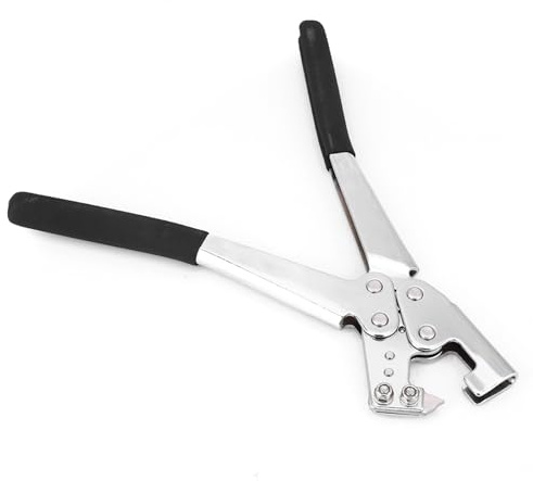 Pinza per Perni in Acciaio, Utensile Manuale per Cartongesso con Punzonatrice in Metallo con Chiglia a Mano, Pinza per Punzonatura Fissa con Chiglia in Acciaio Leggero per la
