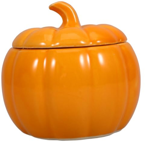 WATIIFUFU Bote De Almacenamiento Cerámico Forma De Organizador De y Especias Con Tapa Decoración Vintage Para Cocina y Halloween