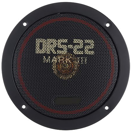 MHADBKH 1 paire de haut-parleurs coaxiaux 2 voies 16,5 cm Gamme complète de fréquences automobiles Musique stéréo Auto porte caisson de basses haut-parleurs de porte de voiture