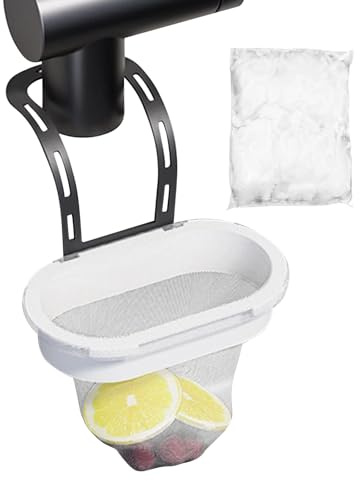 Cestino per colino del - 6 pollici resti di ricette, sacchetti a 50 maglie per filtro alimentare, impedisce blocco di drenaggio con funzione di rimozione semplice, strumento da cucina per l