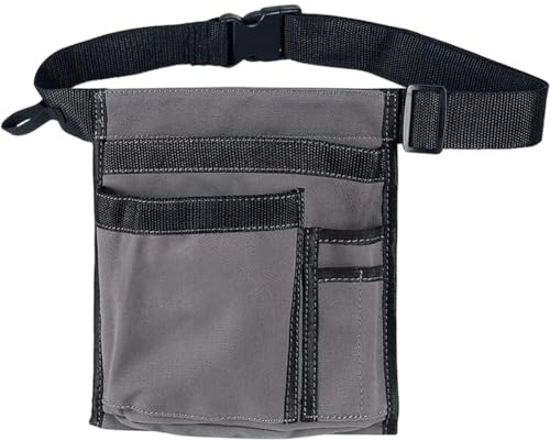 Abbdbd Tool Apron Belt Waist Garden Tool Apron with Pockets Gardening Belt Tool Belt Pouch for Electrician Construction Workers