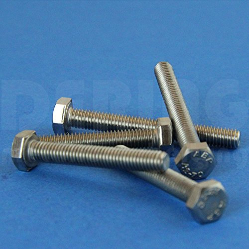 Sechskantschrauben M3 X 18 DIN 933 Edelstahl A2 (VPE = 25 Stück)