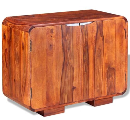 vidaXL Akazieholz Massiv Sideboard Anrichte Schrank Flur Kommode