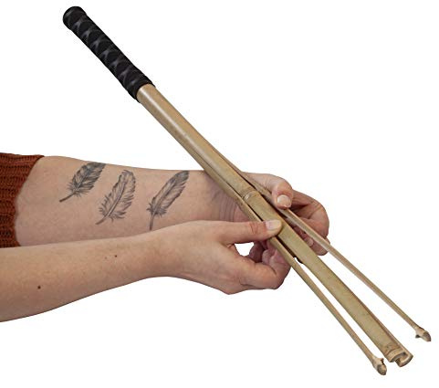 DINGO GEAR S02635 Hundetraining Stab für Gehorsamkeitstraining, Bambus Bugbear für Courage Test, handgefertigt, S02635