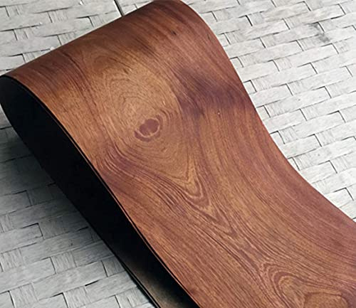 Aibote Natürliches Gelb Palisander Holzfurnier (Taschenbuch) Möbel Restaurierungsblätter für Lautsprecher Vitrinen Schränke Tischregale Küche (20x240cm)