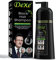 Dexe Black Hair Shampoo 400 ML Tinte para oscurecer el cabello instantáneo para hombres y mujeres Color negro - Fácil de usar - Dura 30 días - Ingredientes naturales de acción rápida