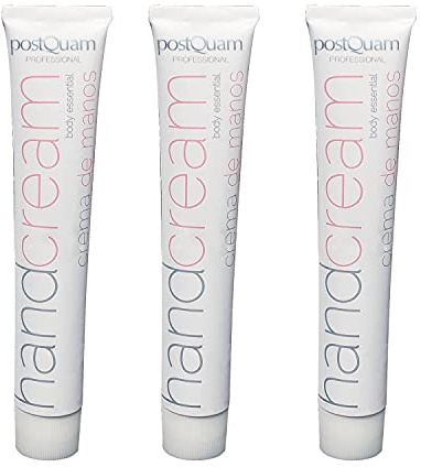 Postquam | Crema de Manos con Urea, Crema de Manos Regeneradora con Urea, Vitamina E, Ácido Salicílico y Vitamina A - Crema Manos Antiedad - Pack 3 x60 ml