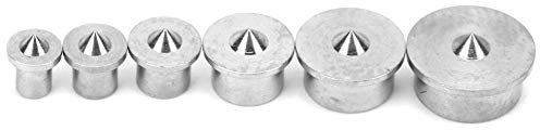 Kadimendium Dübelmitten Dübelmittelpunkt Holzdübel und Zapfenmittelpunkte 4mm Bis 12mm Set Bohrer Dübel Zentrierstifte Übertragungsstopfen 6St
