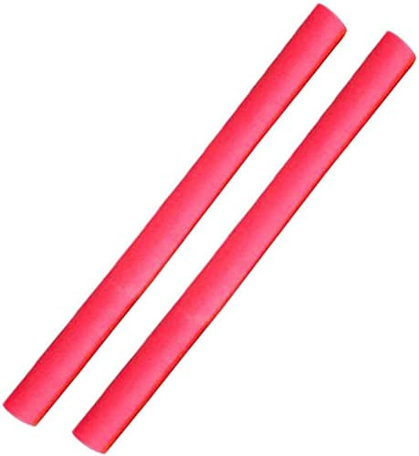 Pool Noodle, 2 Pack 2X59 Inches Pool Noodle Foam Tube, Solid Swimming Pool Noodle Accessories for Kids Adults (Red)