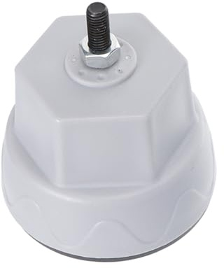 BUGUUYO Piedi per Lavatrice e Protezione Pavimento in Plastico Esagonali Base Solida a Sei Gambe, Supporto Antiscivolo per Asciugatrice e Lavatrice