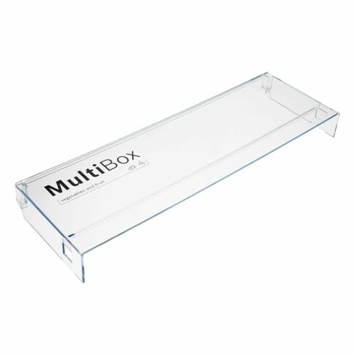 LUTH Premium Profi Parts Schubladenblende Multibox kompatibel mit Bosch 12010595 für Kühlteil Kühlgefrierkombination