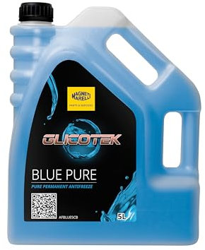 Magneti Marelli Parts & Services - Liquido Radiatore Blu Glicotek Blue Pure, Liquido Refrigerante Auto Concentrato, Antigelo Blu, Liquido Raffreddamento Auto e Moto da 1 L, Accessori Auto