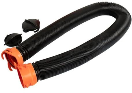 TYZK Schlauch-Set, Lecklager-Ablaufschlauch, Abwasserventil, Abwasserschlauch, Zubehör, 90-Grad-Schlauch (Farbe: 4,5 m ohne Kabel)