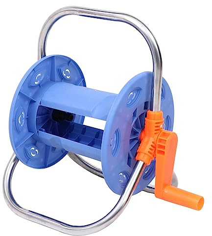 ARTIBETTER Enrouleur De Tuyau Pour Tuyau Darrosage De 20 M Support De Rangement Assemblage Facile Robuste Pour Le Fil Et Leau