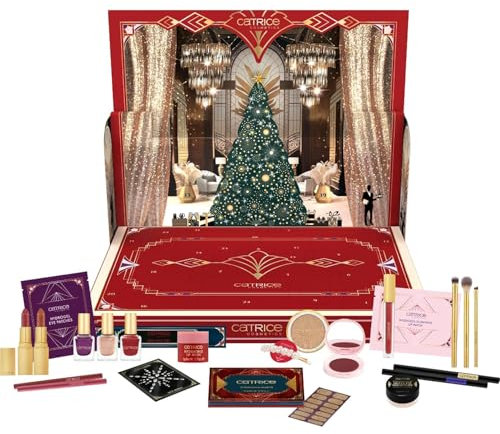 Catrice Beauty Adventskalender mit 24 hochwertigen Make-up & Kosmetik Überraschungen bis Weihnachten als perfekte Geschenkidee, vegan, 1er Pack (1 Stück)
