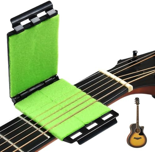 DWFEYOI Gitarrensaite-Reiniger, Griffbrett Reiniger, Griffbrettreiniger, Saitenreiniger Gitarren Instrument Saiten Gitarren Zubehör Gitarren Pflege Wartung Musikinstrumenten Saitenreiniger,guitar