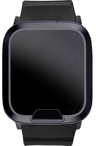 MiniFinder Seniorenuhr mit Sturzerkennung – GPS Notrufuhr mit SOS-Knopf, Herzfrequenz- & Blutsauerstoff-Monitor – 4G LTE – Wasserdicht – ABO erforderlich