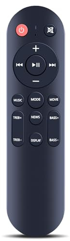 CLVIZCXOM Soundbar Fernbedienung Kompatibel mit MEVOSTO D7H Soundbar