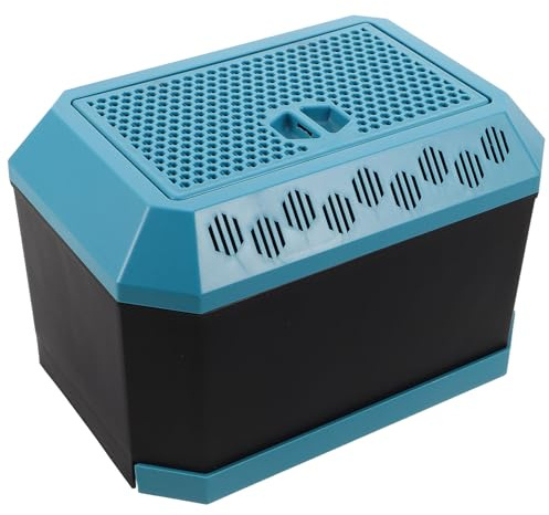 Hemobllo Caja de Cría para Reptiles Grande de Plástico Ventilado con Tapa Abatible, Contenedor para Lagartijas, Geckos y Arañas, Terrario Portátil para Alimentación y Mantenimiento en Casa